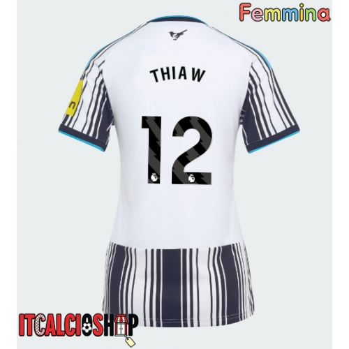 Newcastle United Malick Thiaw #12 Prima Maglia Femmina 2026-27 Manica Corta